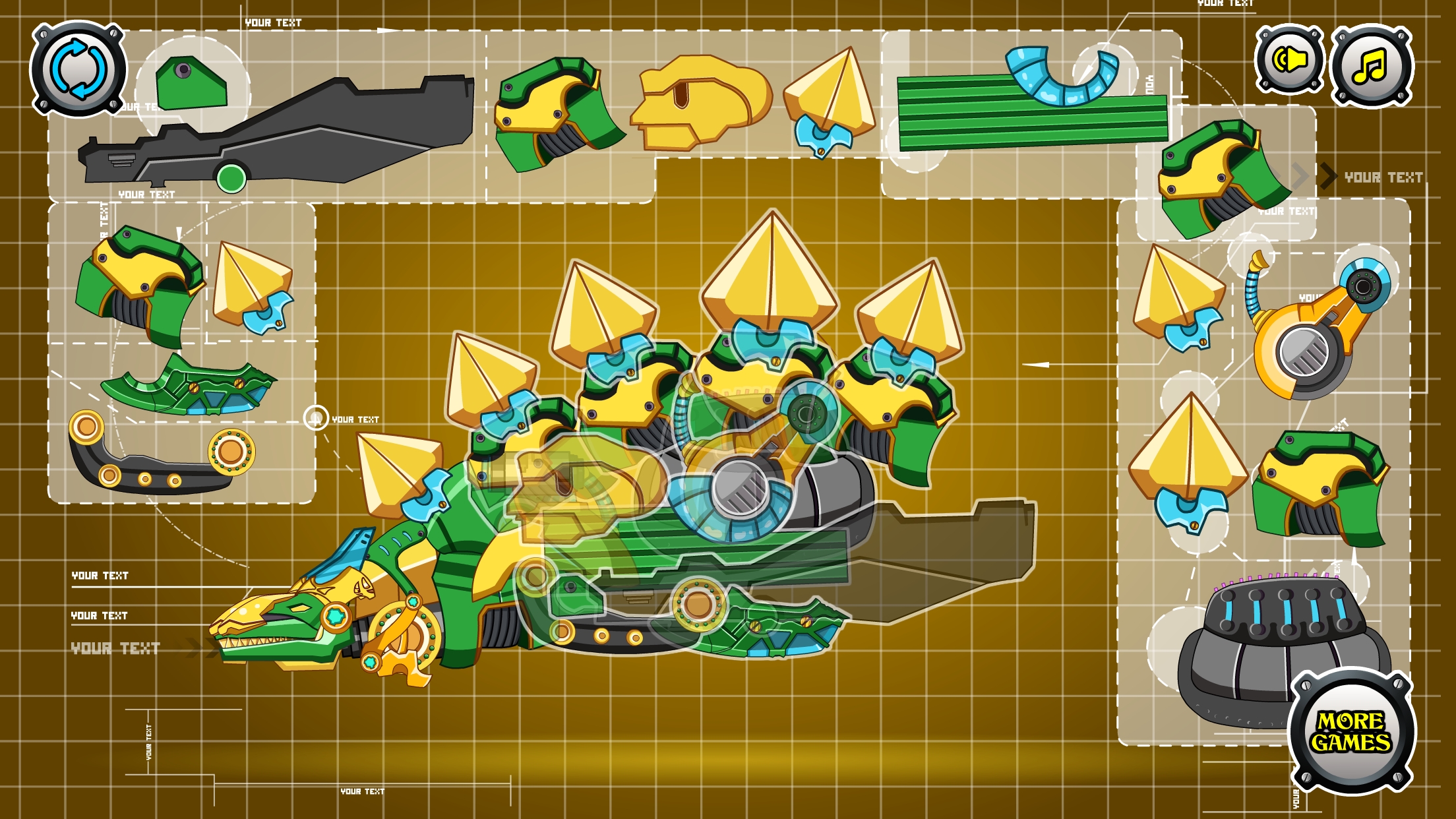 机械剑龙：组装恐龙玩具(Steel Dino Toy : Stegosaurus)