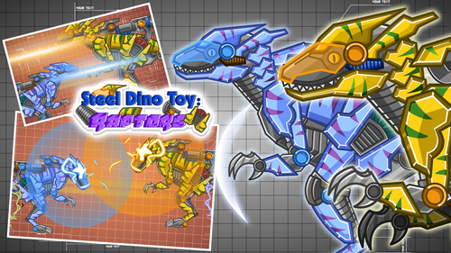 机械迅猛龙：组装恐龙玩具(Steel Dino Toy：Raptors)
