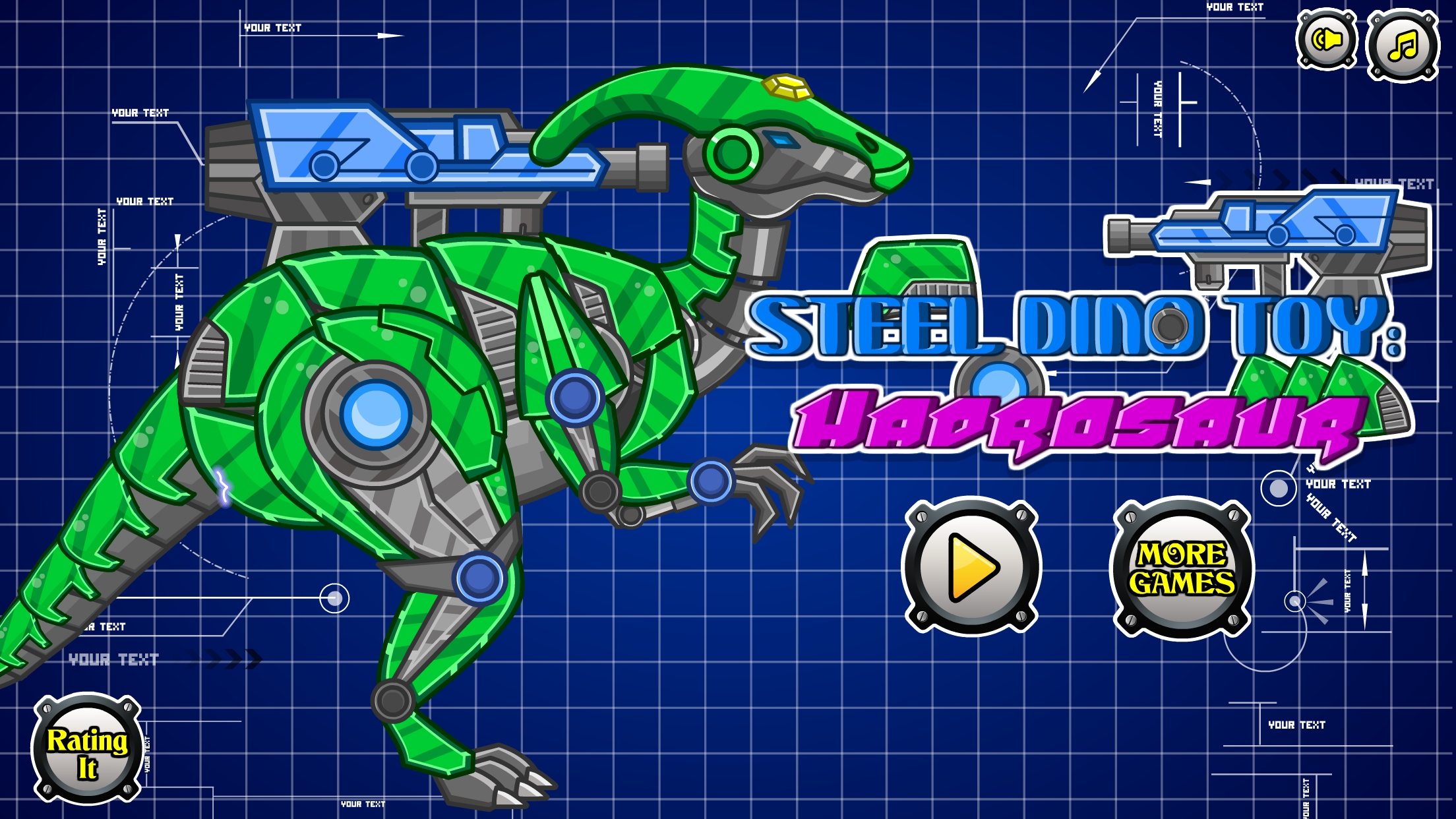 机械鸭嘴龙：组装恐龙玩具(Steel Dino Toy：Mechanic Hadrosaurs)